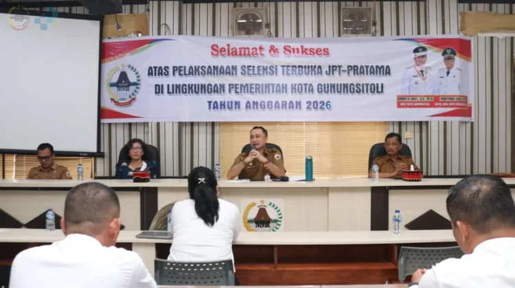 Pemko Gunungsitoli Gelar Seleksi Terbuka JPT Pratama T.A. 2026