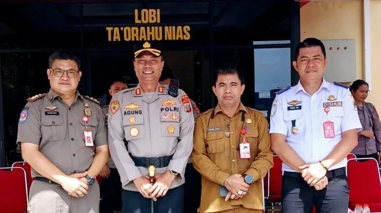 Bupati Nias Utara Hadiri Apel Gelar Pasukan dan Simulasi Sispamkota Polres Nias