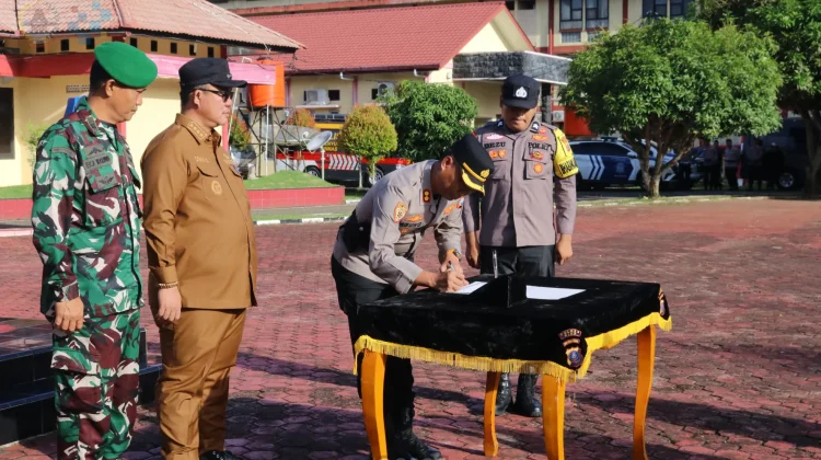 Perkuat Kesiapsiagaan, Wali Kota Hadiri Apel Gelar Pasukan