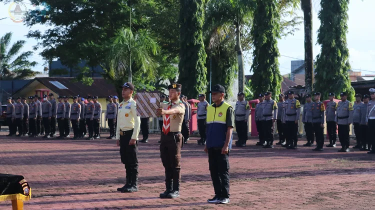 Perkuat Kesiapsiagaan, Wali Kota Hadiri Apel Gelar Pasukan