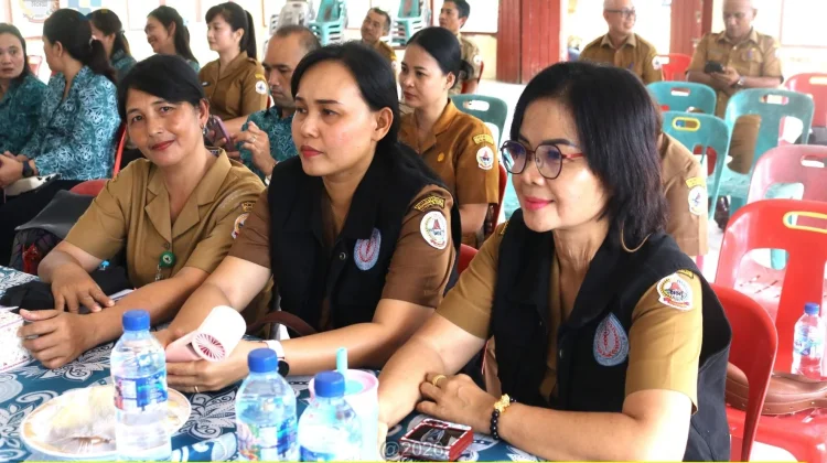 TP PKK Gunungsitoli Monitoring Program IVA Test di Kecamatan
