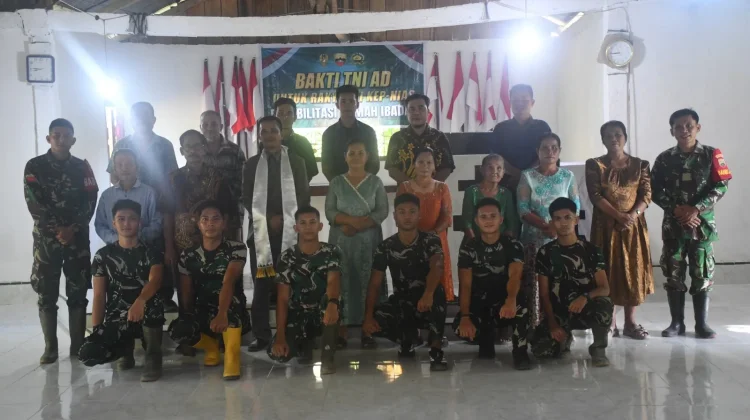 Jemaat BNKP Madula Bahagia, Renovasi Gereja oleh Satgas Karya Bakti TNI Tuntas