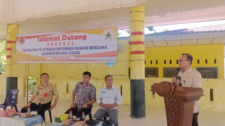 Sekda Nias Utara: Kesiapsiagaan Bencana Harus Dimulai dari Keluarga