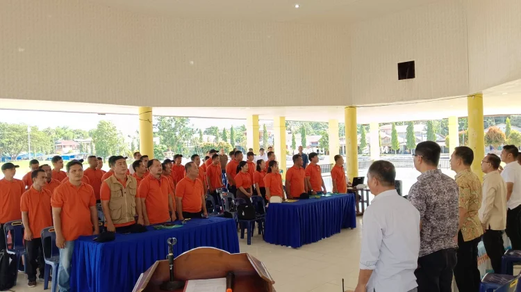 BPBD Nias Utara Sosialisasi Pelayanan Informasi Rawan Bencana