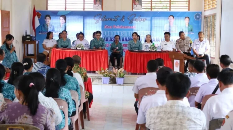 Tim Penggera PKK Nias Barat Gelar Rakor Desa Binaan di Moro'o