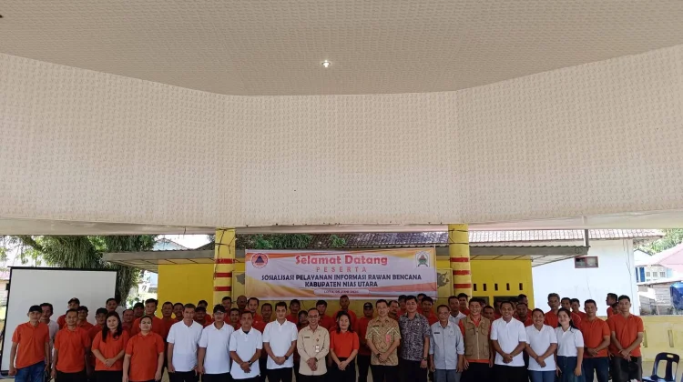 BPBD Nisut Edukasi Warga Menghadapi Bencana Melalui Sosialisasi