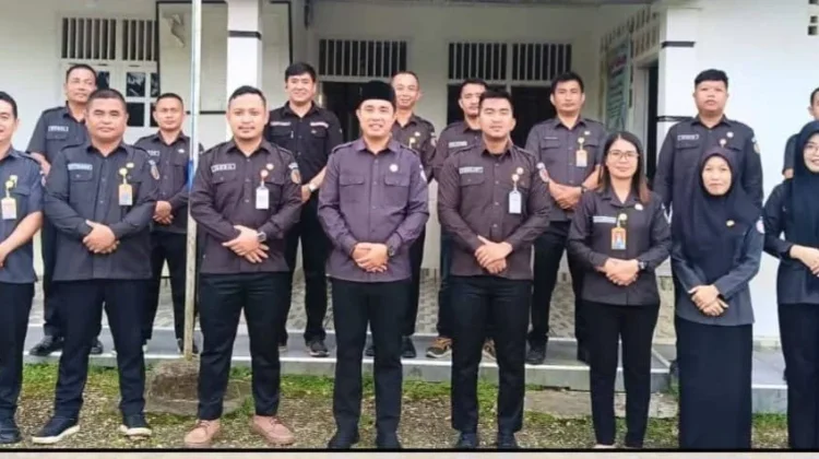 Bawaslu Nias Utara Gelar Apel Pagi, Ketua Tekankan Disiplin dan Tanggung Jawab Kerj