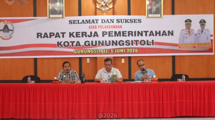 Pemkot Gunungsitoli Gelar Rapat Kerja Pemerintahan 2026