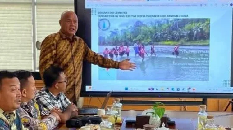 Bupati Amizaro Waruwu Lobi Kementerian di Jakarta, Kebut Infrastruktur di Nisut