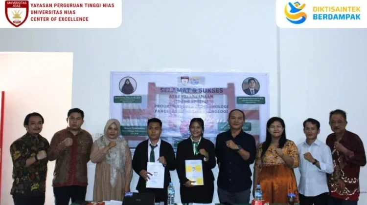 Fakultas Sains dan Teknologi Gelar Sidang Skripsi Perdana bagi Mahasiswa