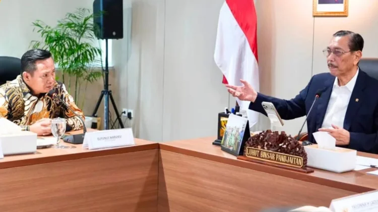 Bupati Nias Barat Hadiri Rapat Bersama Ketua DEN di Jakarta