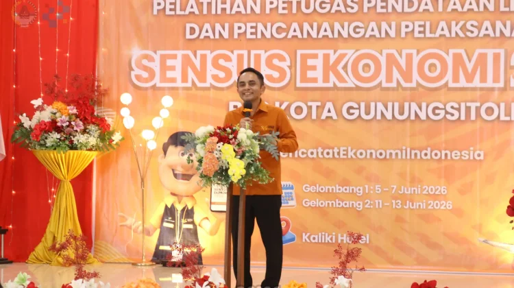 Data Berkualitas, Wawako Gunungsitoli Canangkan Sensus Ekonomi 2026