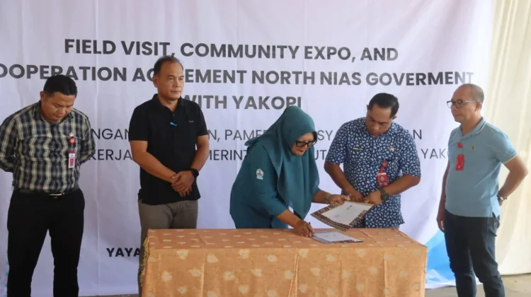 Yakopi Gandeng Pemkab Nias Utara dan ClimeCo Tanam Mangrove di Lahewa