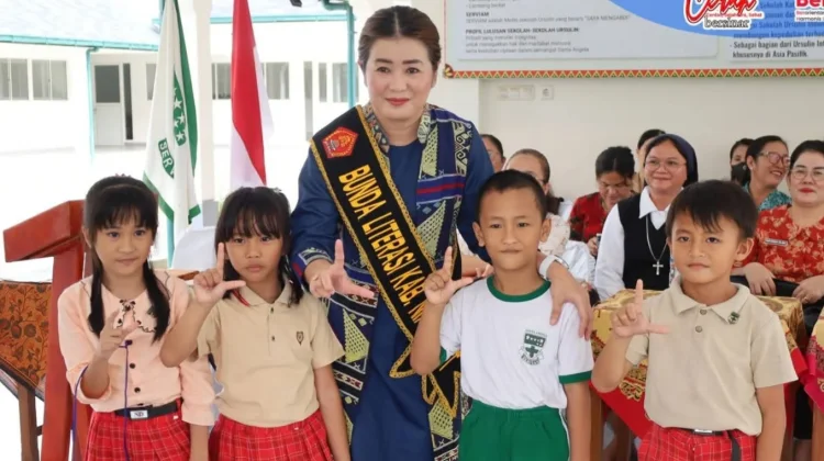 Bunda Literasi Nias Barat Ajak Generasi Muda Gemar Membaca