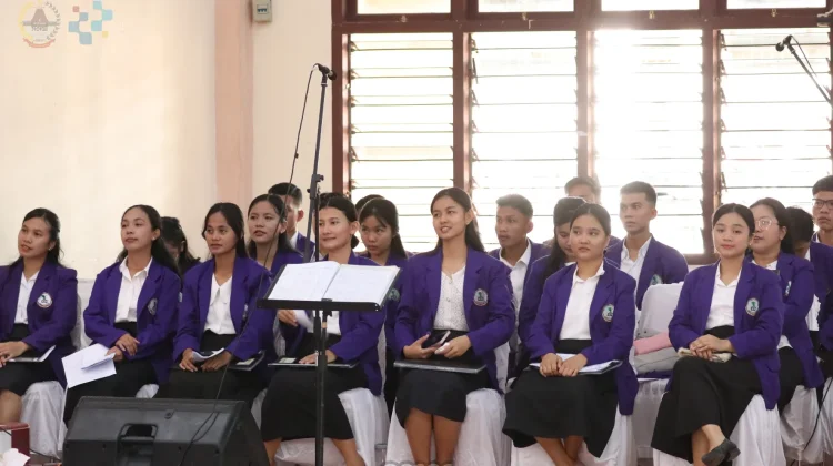 Momen Wisuda STT BNKP Sundermann 2026, Wawako Beri Motivasi Lulusan