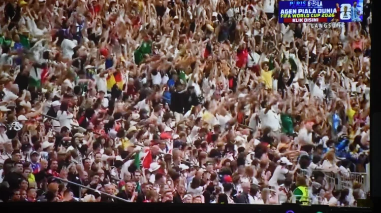 Kodim 0213/Nias Gelar Nobar Piala Dunia, Pererat Kebersamaan TNI-Rakyat