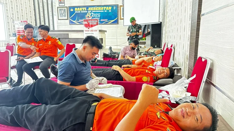 Kepala Kantor SAR Nias: Donor Darah Wujud Sinergi dan Pengabdian untuk Negeri