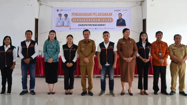 Pencanangan Sensus Ekonomi 2026, Bupati Eliyunus: Berikan Data yang Benar