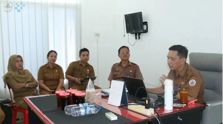 Diskominfo dan Bapenda Gunungsitoli Bahas Integrasi Aplikasi Pendapatan Daerah