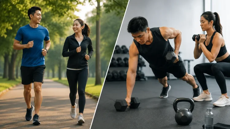 Rajin Jalan Kaki dan Lari, Apakah Cukup untuk Menjaga Kesehatan?