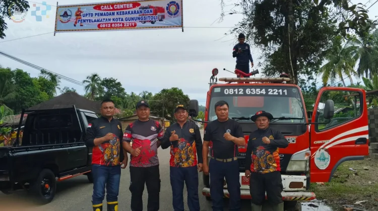 Damkar Gunungsitoli Tingkatkan Kesiapsiagaan Bencana