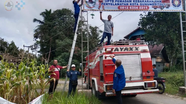 Damkar Gunungsitoli Tingkatkan Kesiapsiagaan Bencana
