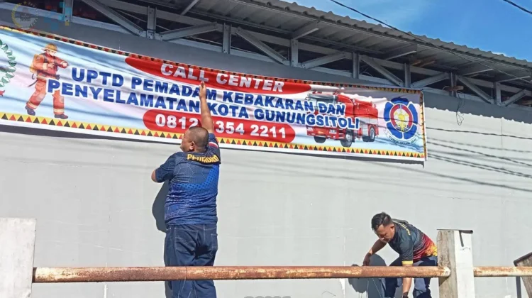 Damkar Gunungsitoli Tingkatkan Kesiapsiagaan Bencana