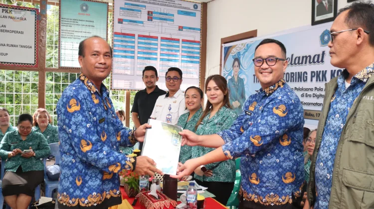 Perkuat PAAREDI, TP-PKK Gunungsitoli Monitoring Desa Binaan