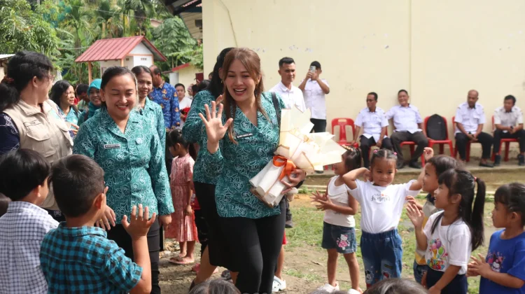 Perkuat PAAREDI, TP-PKK Gunungsitoli Monitoring Desa Binaan