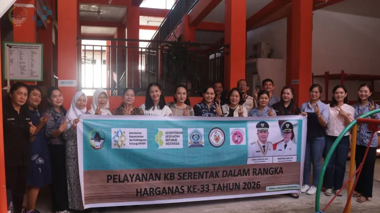 Layanan KB Serentak pada Momentum HARGANAS ke-33 kota Gunungsitoli