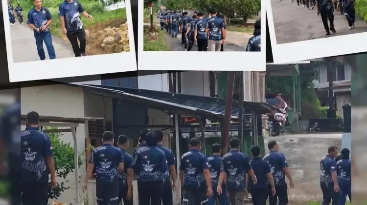 Jalan Santai pegawai Lapas Kelas IIB Gunungsitoli, Upaya Menjaga Kebugaran Tubuh