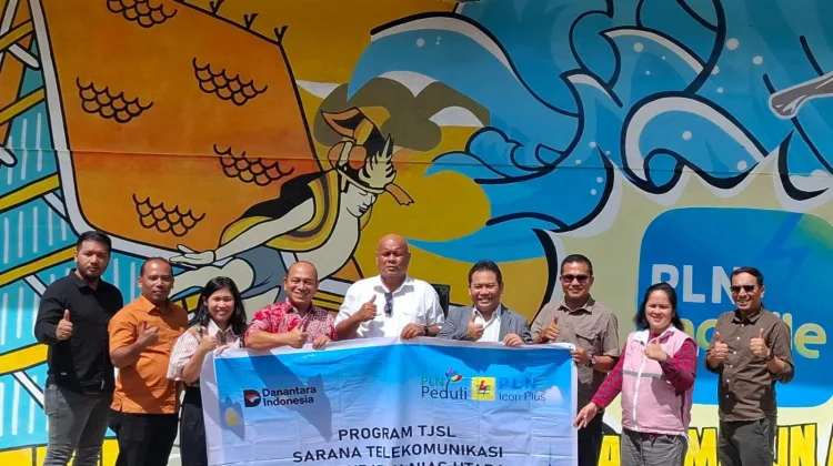 Pemkab Nias Utara Terima Bantuan Satelit dari PLN Icon Plus Sumbagut