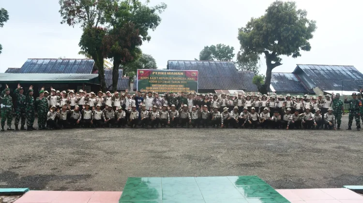 Dandim Nias Tutup Perkemahan KKRI, 250 Kadet Siap Jadi Pelopor