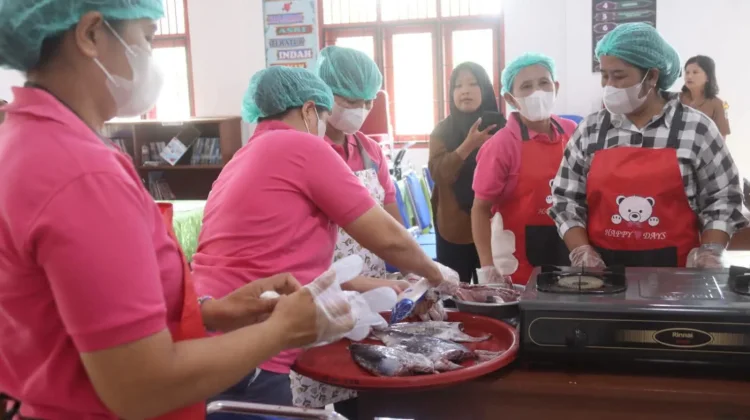 Pelatihan Pembuatan Abon Digelar di Lukhu Lase Nias Utara