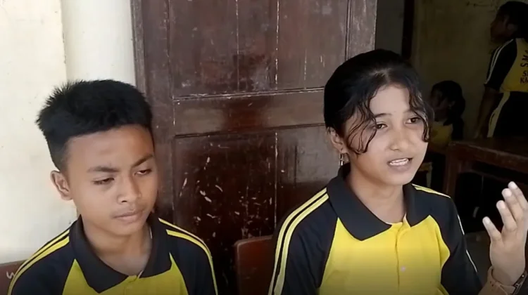 Siswa SMPN 3 Sitoluori Bersyukur Atas Bantuan Pemerintah, Harap MBG Berlanjut