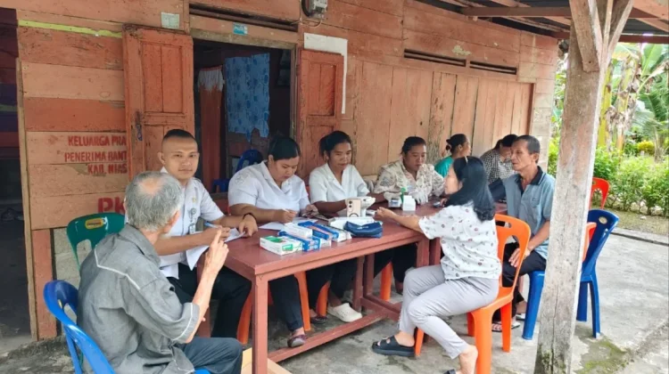 Warga Laowowaga Antusias Ikuti Cek Kesehatan Gratis