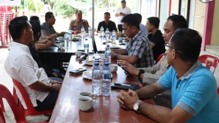 Kapolres Nias Diskusi Bareng bersama DPC GMNI Gunungsitoli-Nias