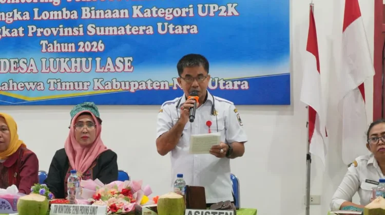 Pemkab Nias Utara Perkuat Peningkatan Pendapat Kaluarga di Desa Lukhu Lase