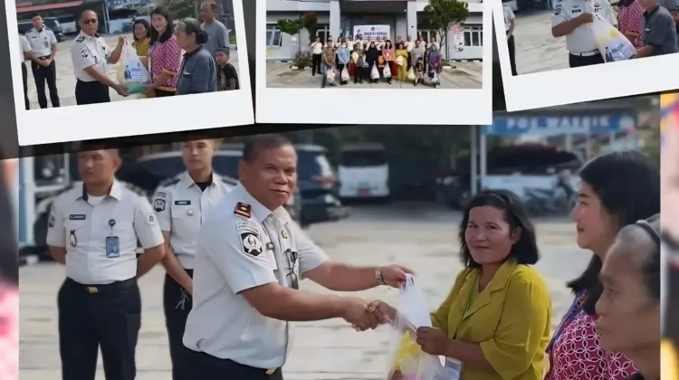 Bakti Sosial untuk Keluarga WBP dan Masyarakat Sekitar Lapas Gunungsitotoli