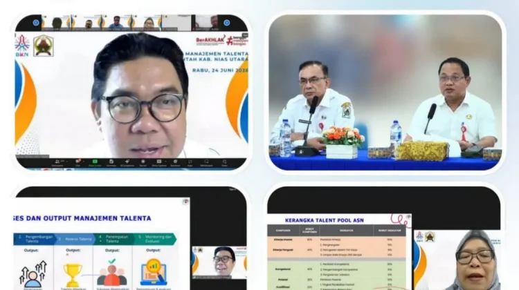 Pemkab Nias Utara Sosialisasikan Manajemen Talenta ASN