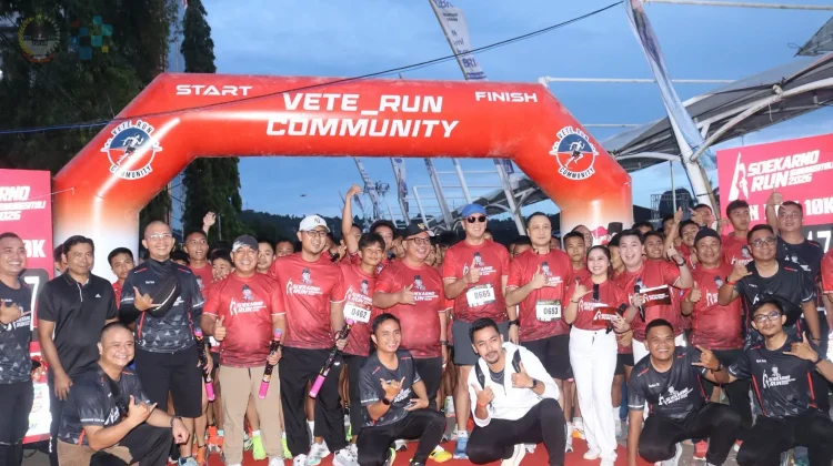 Kemeriahan Soekarno Run 2026 di Lapangan Merdeka Gunungsitoli