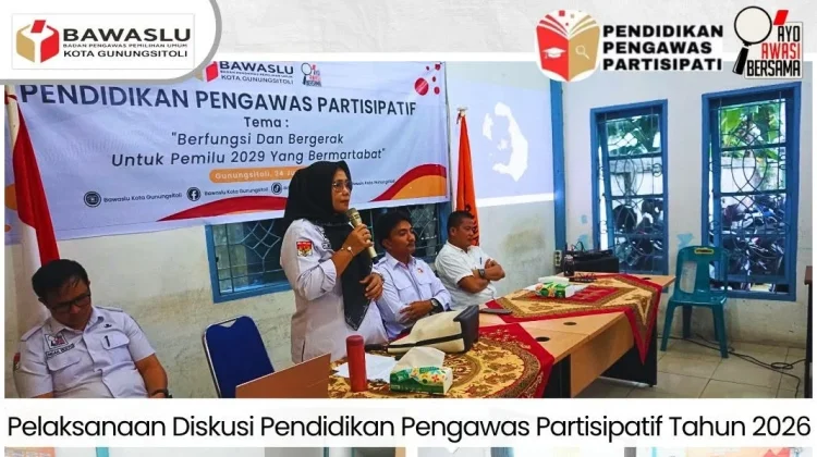Bawaslu Gunungsitoli Gelar Kegiatan Pendidikan Pengawas Partisipatif
