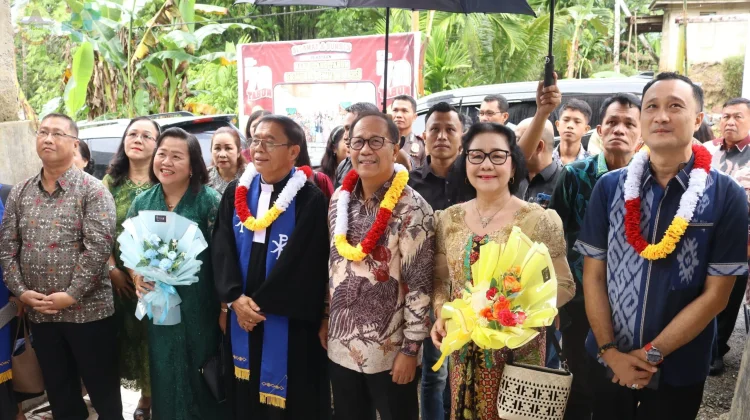 HUT ke-70 BNKP Ulu Bo’uso Dihadiri Wakil Wali Kota