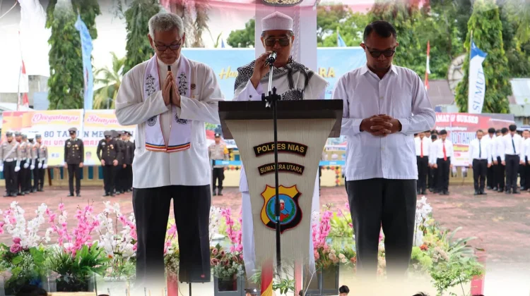 Peringatan Hari Bhayangkara Polres Nias Dirangkai Doa Bersama