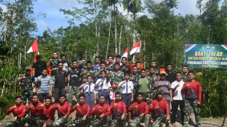 Jembatan Modular Permudah Akses Pelajar di Nias Utara