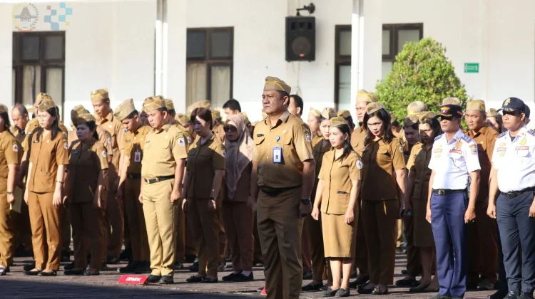 Pimpin Upacara, Sekda Tekankan Kinerja dan Akuntabilitas