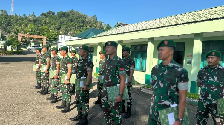 Dandim 0213/Nias Tekankan Profesionalisme Prajurit di Satuan Baru