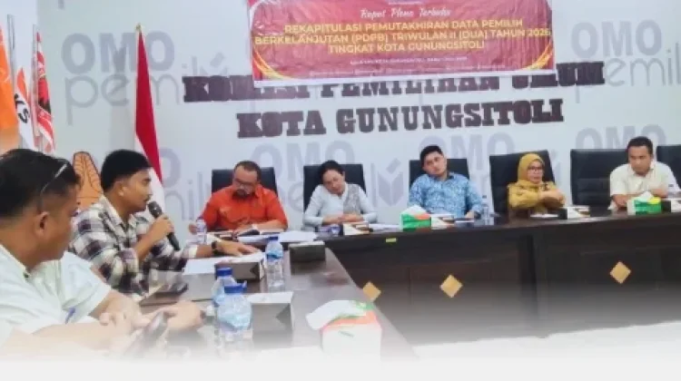 Bawaslu Awasi Rapat Pleno Rekapitulasi PDPB Triwulan II Tahun 2026