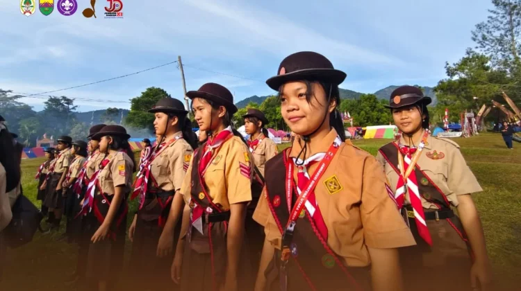Hari ke-3 Jambore Daerah XI Kontingen Kwarcab Gerakan Pramuka Nias Semakin Kompak