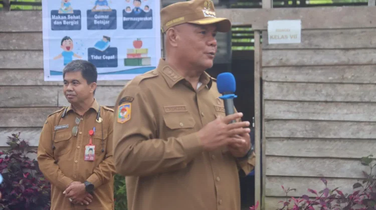 Bupati Nias Utara Buka MPLS di SMPN 4 Sitolu Ori, Apresiasi Bantuan Gedung Pemprovsu